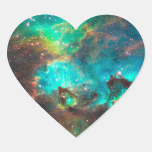 Pegatina En Forma De Corazón Cúmulo estelar NGC 2074