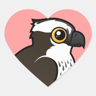 Pegatina En Forma De Corazón Cute Osprey