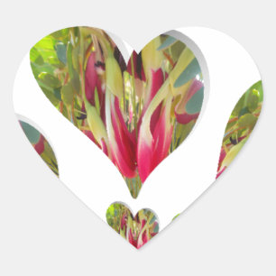 Pegatina En Forma De Corazón Día Humanitario Corazones Encantadores El Mundo Ne