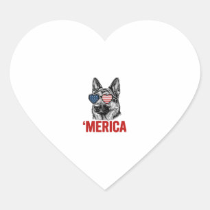 Pegatina En Forma De Corazón Diseño de camiseta de gafas de sol con bandera de 