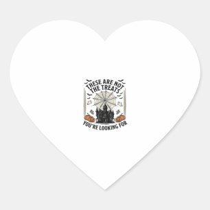 Pegatina En Forma De Corazón Diseño de camiseta de golosinas de fantasmas de Ha