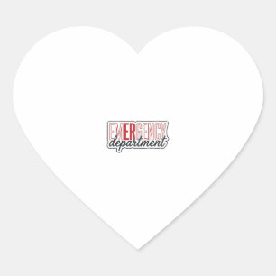 Pegatina En Forma De Corazón Diseño de camiseta de tipografía del departamento