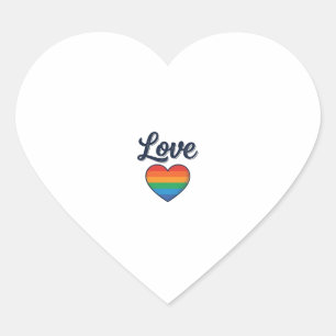 Pegatina En Forma De Corazón Diseño de camiseta vectorial de orgullo de corazón