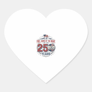 Pegatina En Forma De Corazón Diseño de camiseta vintage de béisbol patriótico 2