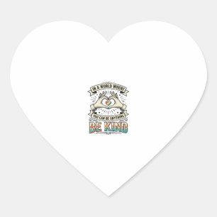 Pegatina En Forma De Corazón Diseño de camiseta vintage de manos de corazón de