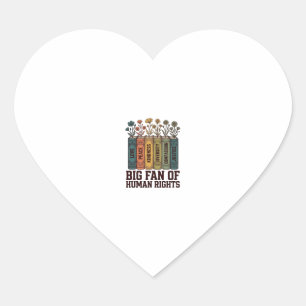 Pegatina En Forma De Corazón Diseño de vector vintage de flores de libro de der