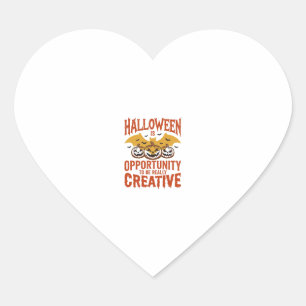 Pegatina En Forma De Corazón Diseño de vector vintage de murciélago de calabaza