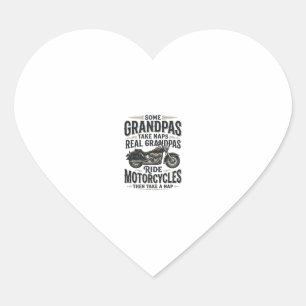 Pegatina En Forma De Corazón Diseño vectorial vintage de siesta en motocicleta