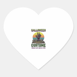 Pegatina En Forma De Corazón Disfraces de Halloween Mano de Zombi Lápidas del C