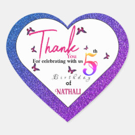 Pegatina En Forma De Corazón Diversión fluctuante