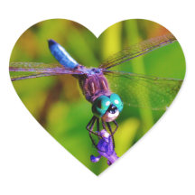 Dragón arcoiris verde azulado