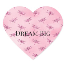 Dragonflies color de agua rosada Purpurina