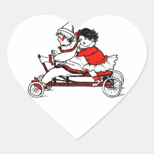 Pegatina En Forma De Corazón EL CORAZÓN DEL Pegatina El día de San Valentín DE