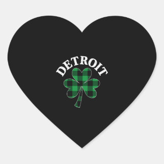 Pegatina En Forma De Corazón El Día de San Patricio