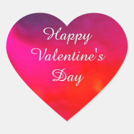 Pegatina En Forma De Corazón El día de San Valentín
