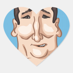 Pegatina En Forma De Corazón Elección presidencial 2016