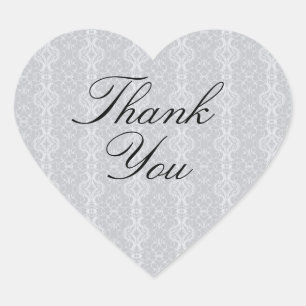 Pegatina En Forma De Corazón Elegante Elegante Minimalismo Sencillo Elegante