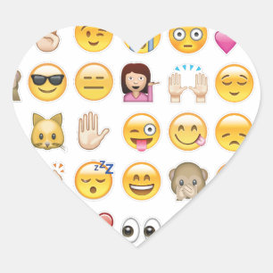 Pegatina En Forma De Corazón emoji