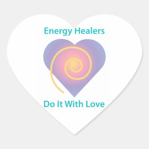Pegatina En Forma De Corazón Energy Healthy lo hace con el Pegatina de amor