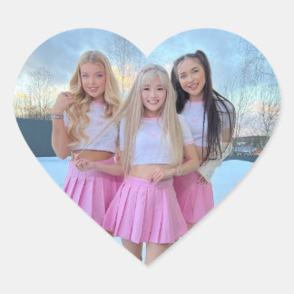 Pegatina En Forma De Corazón Equipo especial de pegatina XO