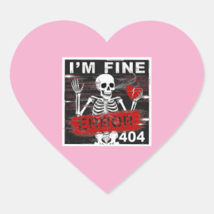 Pegatina En Forma De Corazón Error 404