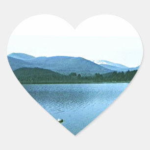 Pegatina En Forma De Corazón Escocia Cairngorm Mountains Art snap36688 jGibney