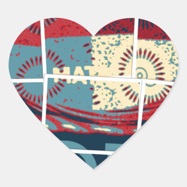 Pegatina En Forma De Corazón Esperanza Sea El Milagro Hermoso Inspirador (Anverso)