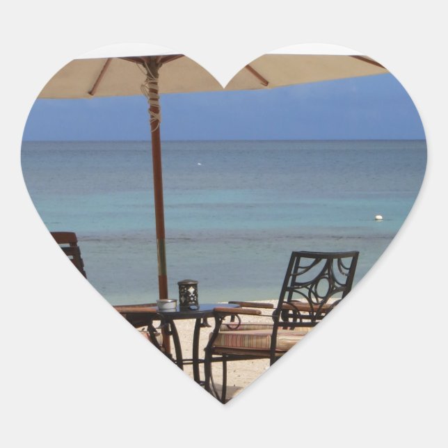 Pegatina En Forma De Corazón Feliz (Anverso)