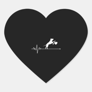 Pegatina En Forma De Corazón Frontera Collie Lover Mamá obsequia a la madre con
