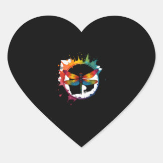 Pegatina En Forma De Corazón Gafas de sol con estampado de teñido en nudo gráfi