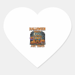 Pegatina En Forma De Corazón Gafas de sol para fiesta de Halloween sin pistas s