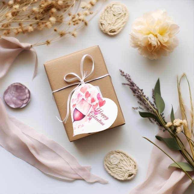 Pegatina En Forma De Corazón Galentinas rosas (Subido por el creador)