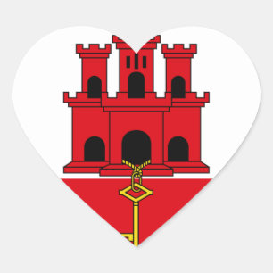 Pegatina En Forma De Corazón gibrante