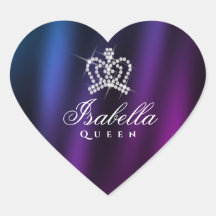 Glamour glamuroso Crown Blue Purple