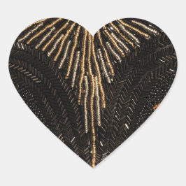 Pegatina En Forma De Corazón ¿Gotas del amor? Encanto del vintage