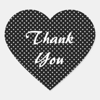 Pegatina En Forma De Corazón Gracias