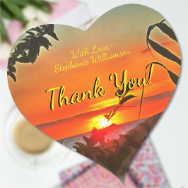 Pegatina En Forma De Corazón Gracias El Río Pitillal 2009