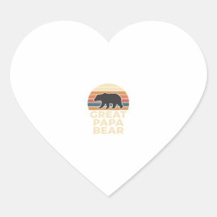 Pegatina En Forma De Corazón Gran diseño vectorial retro vintage de puesta de s