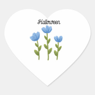 Pegatina En Forma De Corazón Halloween costume stickers