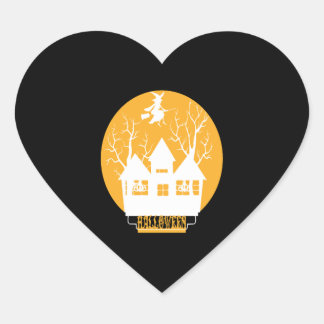 Pegatina En Forma De Corazón Halloween Halloween