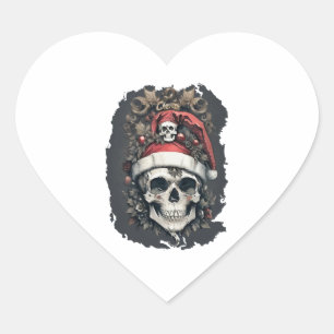 Pegatina En Forma De Corazón Halloween navidades