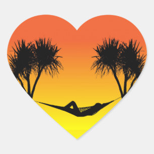 Pegatina En Forma De Corazón Hammock