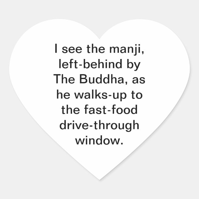 Pegatina En Forma De Corazón Hankamer Artjunkhaus Splash (Anverso)