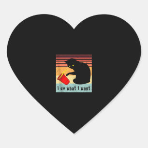 Pegatina En Forma De Corazón Haz Lo Que Quiero Que Sea Gracioso La Copa Roja De