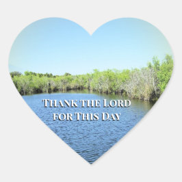 Pegatina En Forma De Corazón Heart of Daily Gratitude