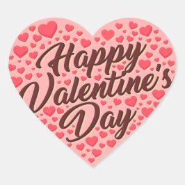 Pegatina En Forma De Corazón Heart of hearts