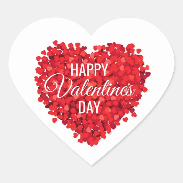 Pegatina En Forma De Corazón Heart Stickers (Anverso)