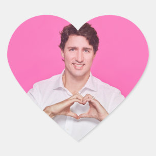 Pegatina En Forma De Corazón Heart Trudeau Stricker