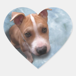 Pegatina En Forma De Corazón Hemi, el cachorro de pitorro