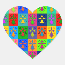 Pegatina En Forma De Corazón Hermine Pop